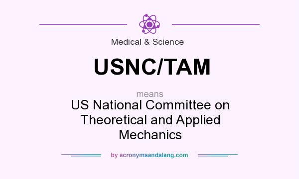 What does USNC/TAM mean? It stands for US National Committee on Theoretical and Applied Mechanics