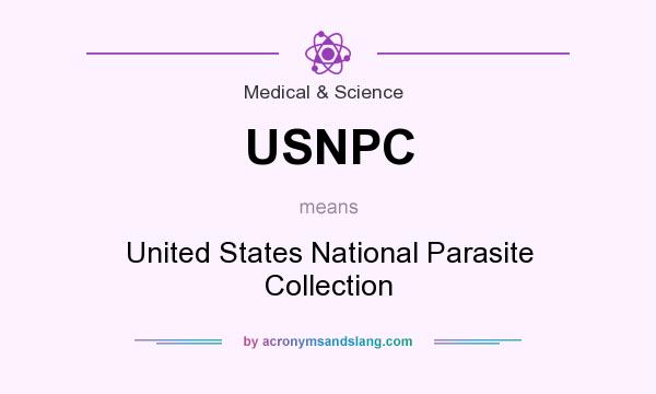 What does USNPC mean? It stands for United States National Parasite Collection