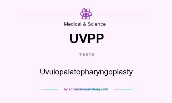 What does UVPP mean? It stands for Uvulopalatopharyngoplasty