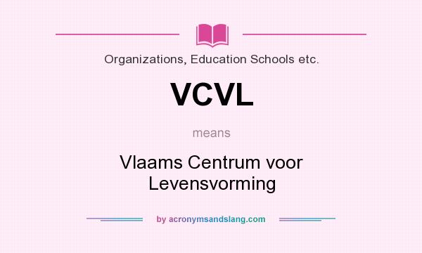 What does VCVL mean? It stands for Vlaams Centrum voor Levensvorming