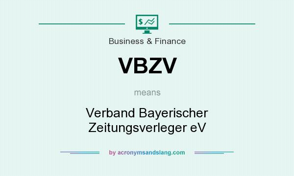 What does VBZV mean? It stands for Verband Bayerischer Zeitungsverleger eV