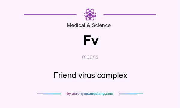 What does Fv mean? It stands for Friend virus complex