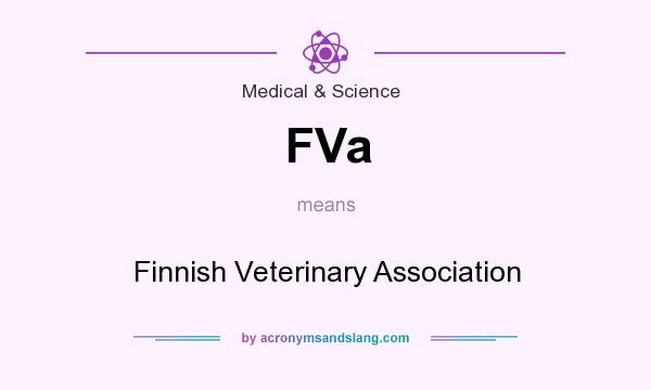 What does FVa mean? It stands for Finnish Veterinary Association