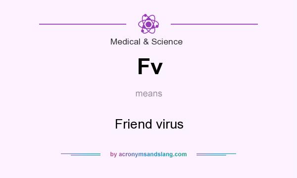 What does Fv mean? It stands for Friend virus