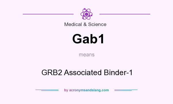 What does Gab1 mean? It stands for GRB2 Associated Binder-1
