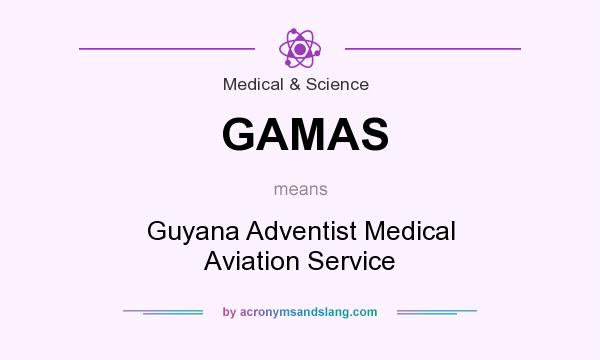 What does GAMAS mean? It stands for Guyana Adventist Medical Aviation Service