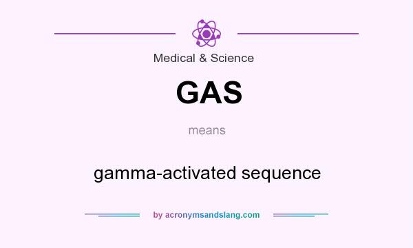 What does GAS mean? It stands for gamma-activated sequence