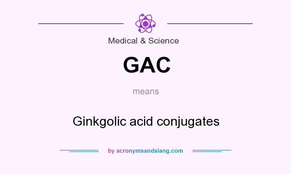 What does GAC mean? It stands for Ginkgolic acid conjugates