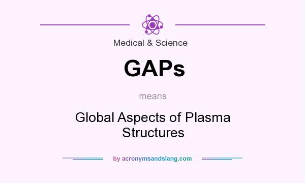 What does GAPs mean? It stands for Global Aspects of Plasma Structures