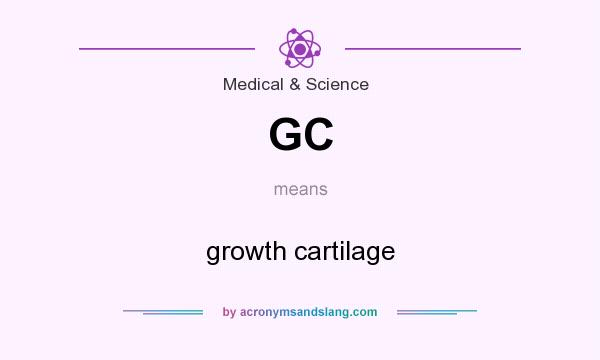 What does GC mean? It stands for growth cartilage