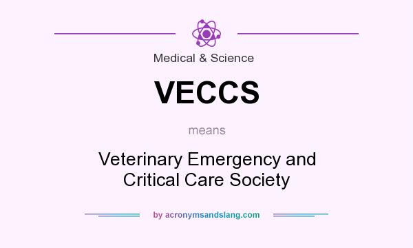 What does VECCS mean? It stands for Veterinary Emergency and Critical Care Society