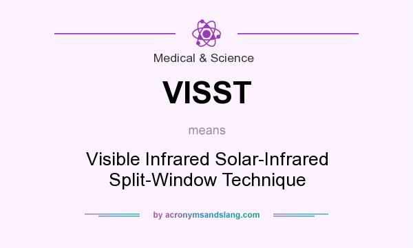 What does VISST mean? It stands for Visible Infrared Solar-Infrared Split-Window Technique