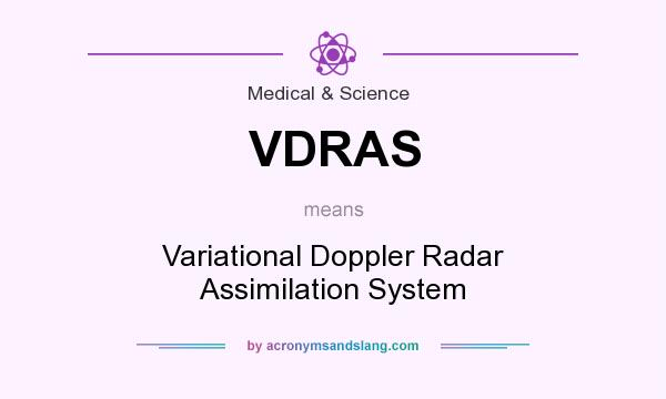 What does VDRAS mean? It stands for Variational Doppler Radar Assimilation System