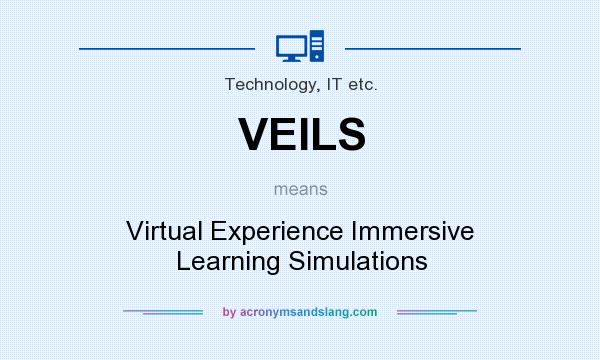 What does VEILS mean? It stands for Virtual Experience Immersive Learning Simulations