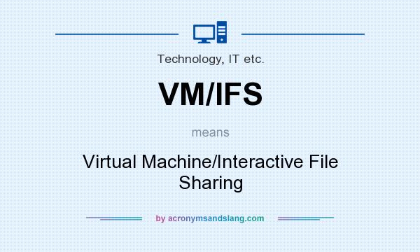 What does VM/IFS mean? It stands for Virtual Machine/Interactive File Sharing