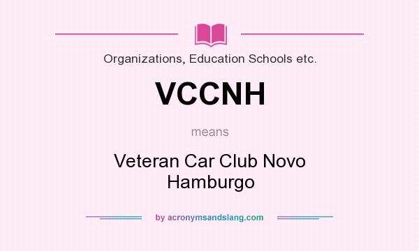 What does VCCNH mean? It stands for Veteran Car Club Novo Hamburgo