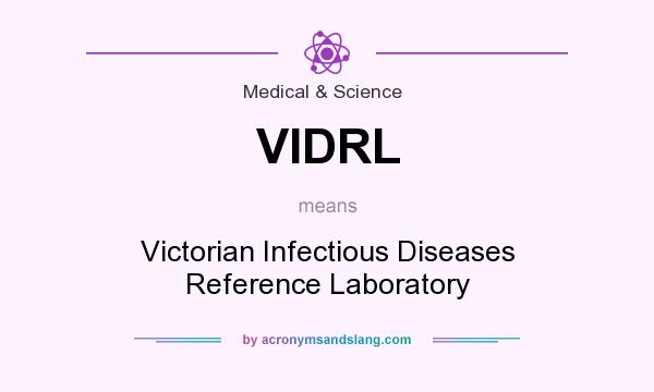 What does VIDRL mean? It stands for Victorian Infectious Diseases Reference Laboratory