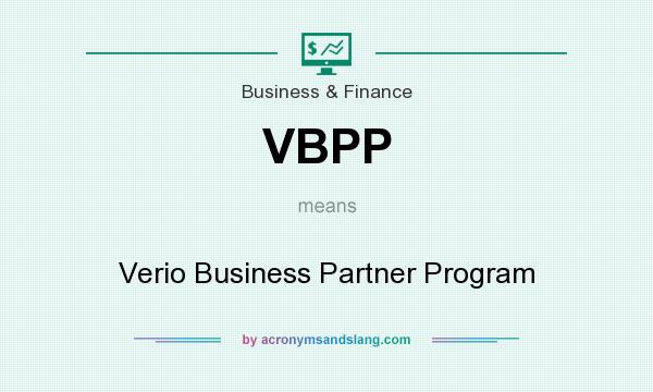 What does VBPP mean? It stands for Verio Business Partner Program