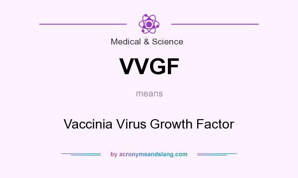 What does VVGF mean? It stands for Vaccinia Virus Growth Factor