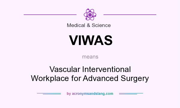 What does VIWAS mean? It stands for Vascular Interventional Workplace for Advanced Surgery