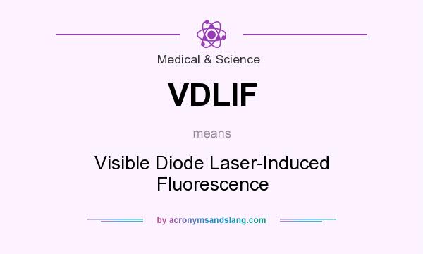 What does VDLIF mean? It stands for Visible Diode Laser-Induced Fluorescence