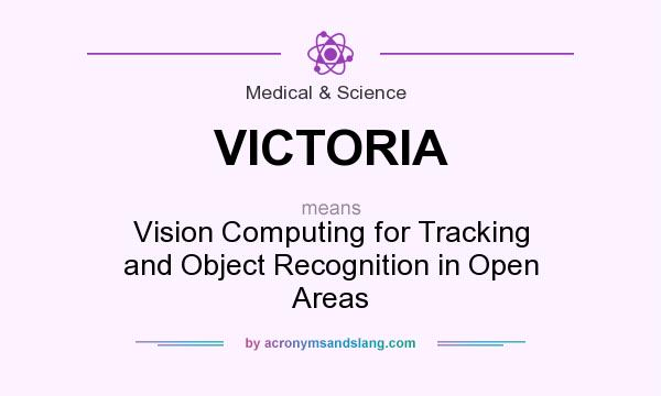 What does VICTORIA mean? It stands for Vision Computing for Tracking and Object Recognition in Open Areas