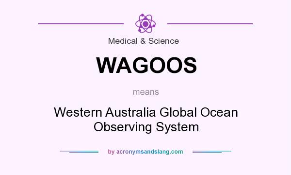 What does WAGOOS mean? It stands for Western Australia Global Ocean Observing System