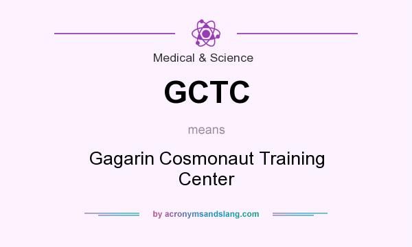 What does GCTC mean? It stands for Gagarin Cosmonaut Training Center