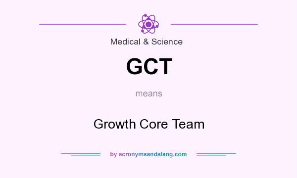 What does GCT mean? It stands for Growth Core Team