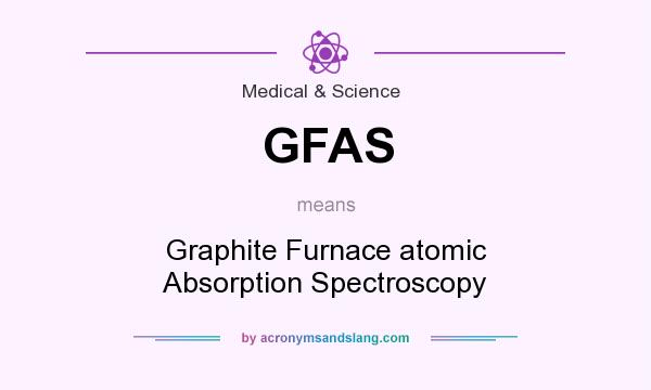 What does GFAS mean? It stands for Graphite Furnace atomic Absorption Spectroscopy