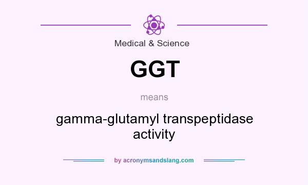What does GGT mean? It stands for gamma-glutamyl transpeptidase activity