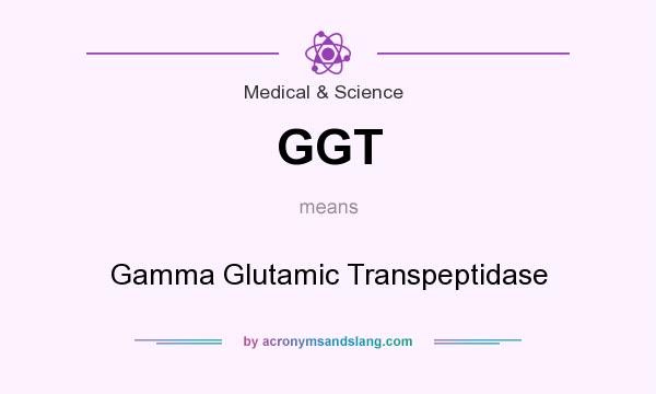 What does GGT mean? It stands for Gamma Glutamic Transpeptidase