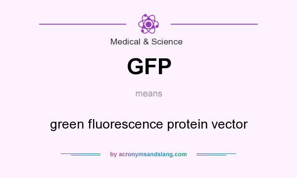 What does GFP mean? It stands for green fluorescence protein vector