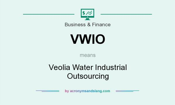 What does VWIO mean? It stands for Veolia Water Industrial Outsourcing