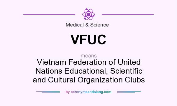 What does VFUC mean? It stands for Vietnam Federation of United Nations Educational, Scientific and Cultural Organization Clubs