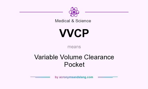 What does VVCP mean? It stands for Variable Volume Clearance Pocket