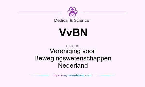 What does VvBN mean? It stands for Vereniging voor Bewegingswetenschappen Nederland