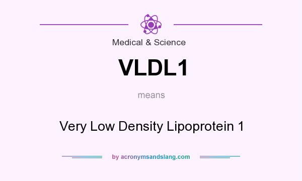 What does VLDL1 mean? It stands for Very Low Density Lipoprotein 1