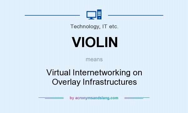 What does VIOLIN mean? It stands for Virtual Internetworking on Overlay Infrastructures