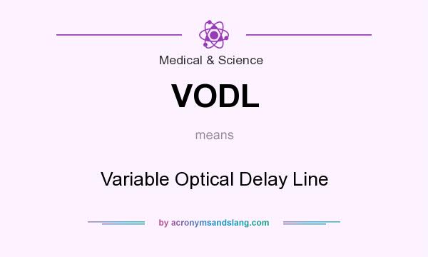 What does VODL mean? It stands for Variable Optical Delay Line
