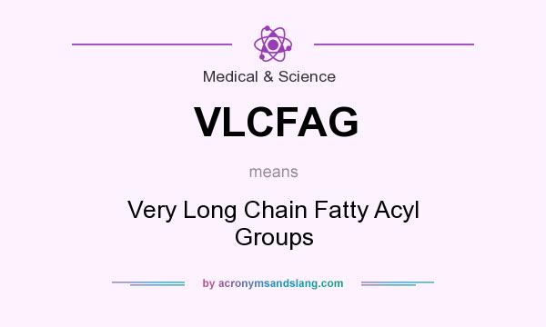 What does VLCFAG mean? It stands for Very Long Chain Fatty Acyl Groups