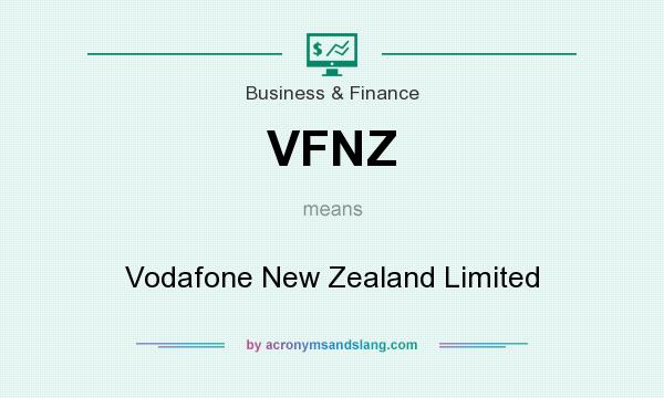What does VFNZ mean? It stands for Vodafone New Zealand Limited