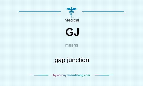 What does GJ mean? It stands for gap junction