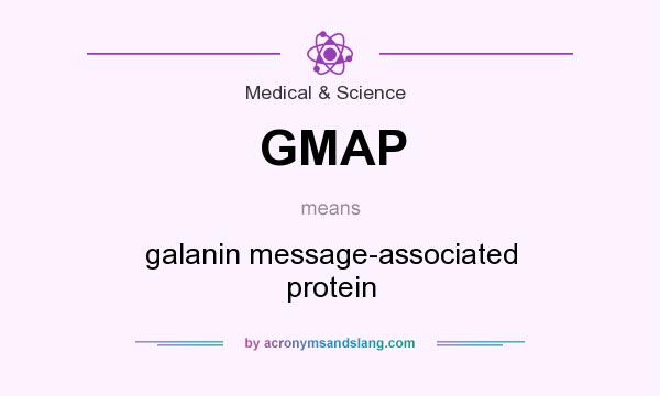 What does GMAP mean? It stands for galanin message-associated protein