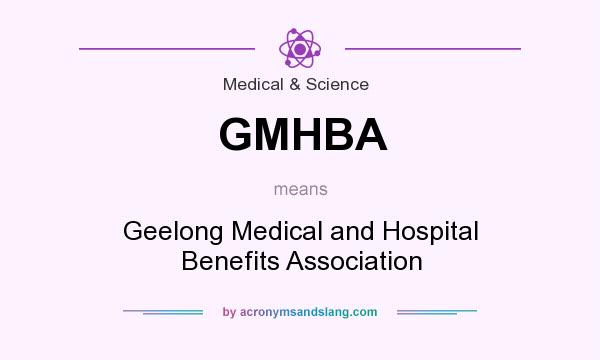 What does GMHBA mean? It stands for Geelong Medical and Hospital Benefits Association