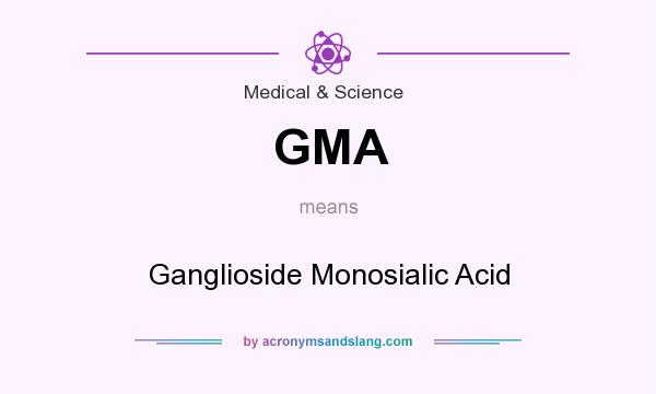 What does GMA mean? It stands for Ganglioside Monosialic Acid
