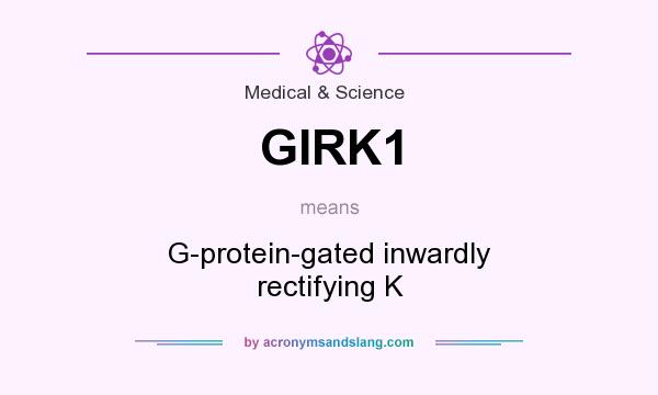 What does GIRK1 mean? It stands for G-protein-gated inwardly rectifying K