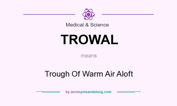 What does TROWAL mean? It stands for Trough Of Warm Air Aloft