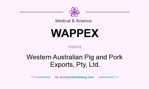 What does WAPPEX mean? It stands for Western Australian Pig and Pork Exports, Pty, Ltd.