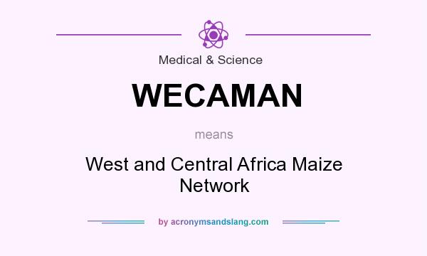 What does WECAMAN mean? It stands for West and Central Africa Maize Network